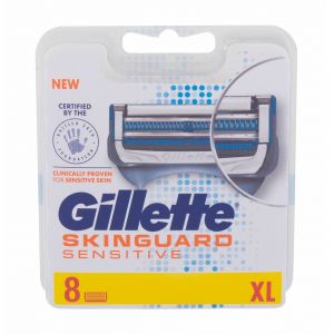 Gillette 8pcs Skinguard Sensitive, Lame De Rechange - Neuf