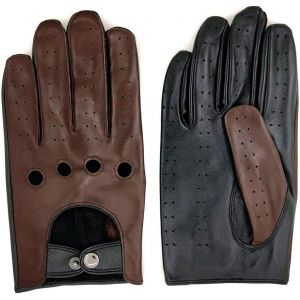 Gants De Conduite En Cuir D'agneau Doux Et Fins Pour Hommes D'excellente Qualité.[T468] - Neuf