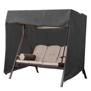 Housse de balancelle d'extérieur (190 × 71 × 117 cm), imperméable, Oxford, avec protection UV - Neuf