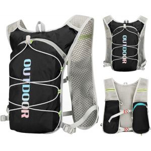 Jexnovashop-Gilet D'hydratation 12l Sac Hydratation Running Id&eacute;al Pour Femme & Homme, Gilet Trail, Course &Agrave; Pied & Running, Sac &Agrave; Dos Hydratation Pour Courir Et Randonn&eacute;e, Sacs D'hydratation Polyvale - Neuf