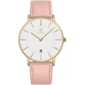 Montre Plate Analogique À Quartz Pour Femme Avec Bracelet En Cuir Ou Silicone,Boîtier De 39 Mm,2 Aiguilles,Date.[J350] - Neuf
