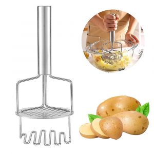 Presse &Agrave; Pommes De Terre Manuelle En Acier Inoxydable, Presse &Agrave; Pur&eacute;e, Presse-Pur&eacute;e De Cuisine, Broyeur De Pommes De Terre Pour L&eacute;gumes - Neuf