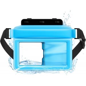 CHECARZHN--NO1-Grande Sac Pochette Étanche Flottante 25 * 23 * 2 Cm, Sac Banane Super Étanchéité Universelles À 7 Pouces Avec Ceinture Ajustable Certifiée Par Ipx8, Range Téléphone Clé Cartes Monnaie - Neuf