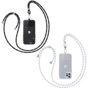 KAL-Chaîne De Téléphone Portable Universelle À Bandoulière U2013 Compatible Avec N'Importe Quel Téléphone Portable Et Smartphone, Chaîne À Bandoulière, Étui Avec Cordon - Neuf