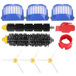 HJLIAN Kit de brosses filtrantes de rechange pour aspirateur Roomba 500 600 700 - Neuf