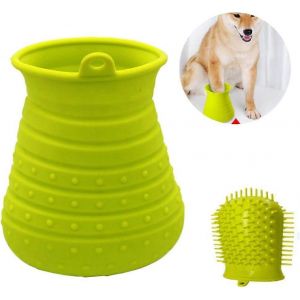 Nettoyeur De Pattes De Chien,Nettoyeur De Pattes D'animaux,Gobelet De Nettoyage De Griffes De Chien,Nettoyeur De Pattes D'animaux Portable,Gobelet De Lavage De Pieds - Neuf