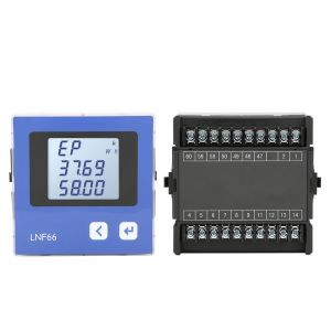 Compteur electrique numerique multifonction LNF66 avec mesure des harmoniques AC380V 5A 3P4W - Neuf