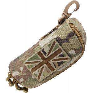 Tactical Molle Glasses Pouch, Tactical Eyeglasses Hard Case Shockproof Sunglasses Carrying Case Protective Box - Neuf