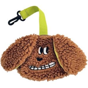 Porte-Sac À Crottes De Chien,Distributeur De Sacs À Déjections De Chien En Peluche Mains Libres Avec Laisse À Clip Pour Toutes Les - Neuf