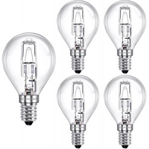 Ampoule E14 G45 Blanc Chaud 2700k 230v 4 2w,45mm Globe Clair Ampoule G45 E14 Pour Lustre,Plafonnier,Lampadaire,Lot De 5 - Neuf