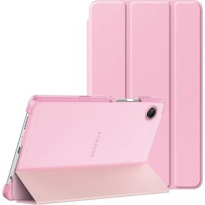 JGD-Coque Compatible avec Samsung Galaxy Tab A11 8,7"" 2025/Galaxy Tab A9 8,7"" 2023, &Eacute;tui Rigide L&eacute;ger avec Support pour All-New Samsung A11/A9 Tablette, Deux Angles de Vue, Bouquet Rose - Neuf