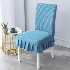 Housses De Chaise 1 Pcs Versez La Protection De Chaise Couverture Extensible Chaise Amovible Lavable - Neuf