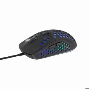 Gembird Souris de Jeu USB avec Rétroéclairage RGB, 6 Boutons, Conception Ergonomique, DPI Réglable jusqu'à 7200 pour une Précision - Neuf