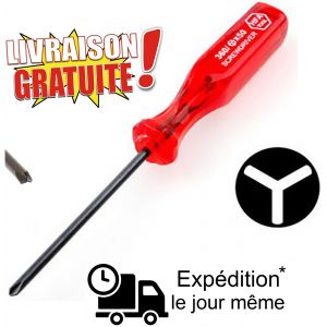 Tournevis triwing Y pour Nintendo Wii DS / lite / Game cube /Gameboy / Gameboy Advance SP - Neuf