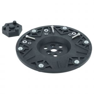 vhbw Assiette de lame tondeuses &agrave; gazon remplacement pour Kress 59002471 pour - noir - Neuf