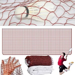 Filet De Badminton,Filet De Badminton Portable,Filet De Badminton Pour Entra&icirc;nement,Filet De Badminton Pliable,Installation Facile Pour Les Terrains Ext&eacute;rieurs/Int&eacute;rieurs,Pour Les Sports - Neuf