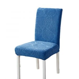 Housse de chaise de salle &agrave; manger extensible et lavable - Housse en polyester et &eacute;lasthanne pour banquets, mariages et f&ecirc;tes - Neuf