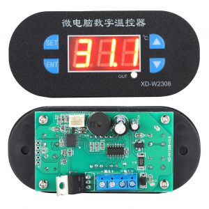 Hjlian Controleur De Temperature Led Numerique Pour Incubateur -55-120¡Æ Thermostat 10a 1 Relais Dc12v - Neuf