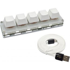 Clavier de jeu 5 touches avec clavier macro et c&acirc;ble de donn&eacute;es pour SayoDevice - Neuf