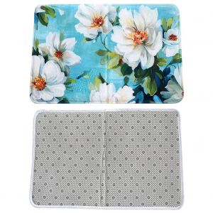 Hjlian Tapis De Porte Antiderapant Absorbant L'eau, Tapis De Bain, Tapis De Salle De Bain, Decoration De Chambre A Coucher, M - Neuf