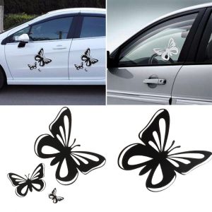 Pack Post De Fleur De La Mode Des Stickers De Papillons Autocollants De Voiture Réfléchissant De La Personnalité Autocollants De Voiture MacBook Ordinateur Portable Moto Autocollants - Neuf