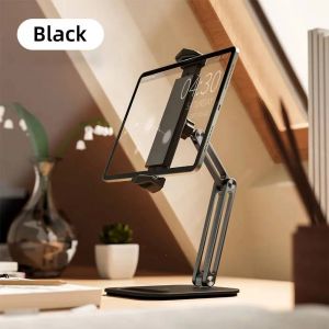 Support De Tablette Pliable Et Réglable,Bras En Alliage D'Aluminium,Ergonomique,Rotatif À 360 Degrés,Pour Tablette Et Téléphone De 4 À 13 Pouces Xiaomi.Black. - Neuf