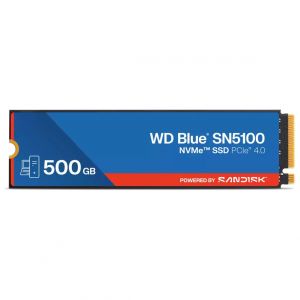 Western Digital WD Blue SN5100 500 Go M.2 PCI Express 4.0 NVMe QLC 3D NAND - Neuf
