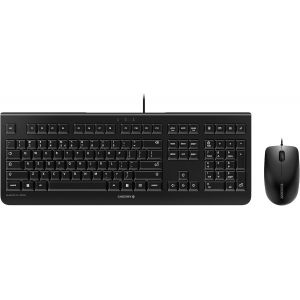 ERYI-Dc 2000, Ensemble Clavier Et Souris Filaire, Disposition Italienne (Qwerty), Plug & Play Via 1 Port Usb, Design Plat, Souris Symétrique, Noir - Neuf