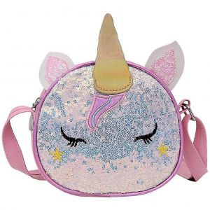 Licorne Sac &agrave; bandouli&egrave;re B&eacute;b&eacute; Fille Mode Sac Princesse Enfants Sac Pour Les Filles - Neuf