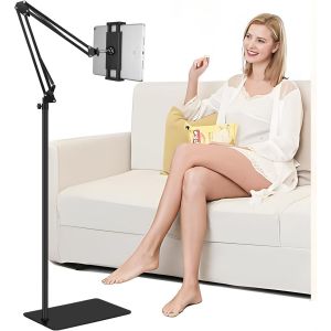 Support Pour Tablette¿Support De Tablette Réglable Universel Rotatif À 360 Degrés En Métal Pour Ipad/Iphonex/Ipad Pro Ou Autres Appareils De 4,7 À 12,9 Pouces - Neuf