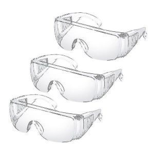 Lot De 3 Lunettes De S&eacute;curit&eacute; &Eacute;l&eacute;gantes &Agrave; Verres Transparents Pour Femmes &iquest; Protection Oculaire L&eacute;g&egrave;re Et Durable Pour Activit&eacute;s De Plein Air Et Projets De Bricolage - Neuf
