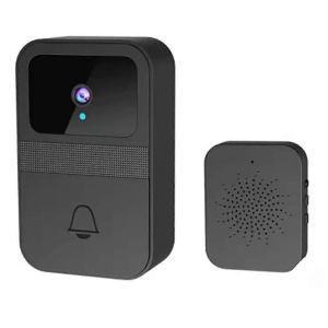 Sonnette vid&eacute;o sans fil pour la maison,audio bidirectionnel,cam&eacute;ra vid&eacute;o HD - Neuf