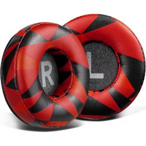 KAL-Mousse Coussin Coussinets Pour Akg Y50/Y50Bt/Y55/K618/K619 Supra-Auriculaire Casque, Coussinets En Cuir Prot&eacute;ique Plus Doux, Mousse Isolante Haute Densit&eacute; Contre Le Bruit - Neuf