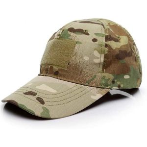 Casquette De Baseball Camo, Acsergery Tactical Hat Unisexe Armée Militaire Camouflage Casquette Hommes Femmes Cadeau - Neuf