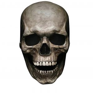 Casque de masque de cr&acirc;ne de t&ecirc;te de serre avec m&acirc;choire mobile Masque de cr&acirc;ne Call Of Duty Masques Jouet Halloween Evil Latex Rubber - Neuf