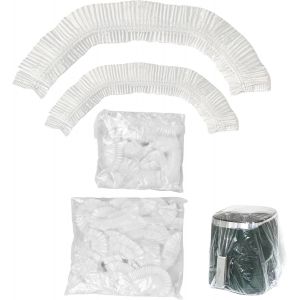 Asfasfq-70 Pièces Housses Anti-Poussière Réutilisable Couvercles Transparents Pour Appareils De Cuisine Couverture Transparente Pour Appareils Électroménagers Couverture Élastique Anti-Poussière (A) - Neuf