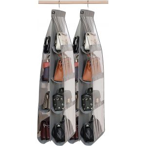 Organiseur de sac &agrave; main 2 pi&egrave;ces, version am&eacute;lior&eacute;e, organiseur de sac &agrave; main, 8 grandes poches, organiseur de sac &agrave; main - Neuf