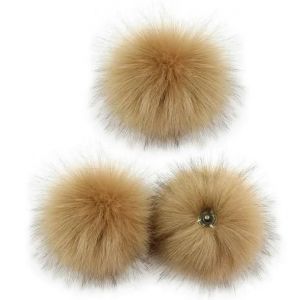 3 pièces de petits accessoires Accessoires de décoration de chapeau tricoté en peluche moelleuse - Neuf