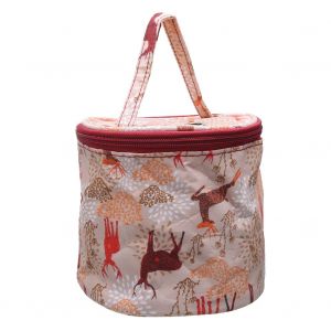 HJLIAN Sac de rangement portable pour laine a tricoter, crochet, aiguille, outil de couture, etui pour accessoires - Neuf