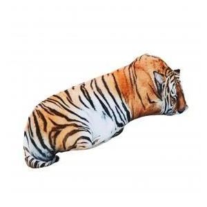 R&eacute;aliste Animal 3d Oreiller Tigre Peluche Douce Jouet Impression Double Face Chat Doll_F - Neuf