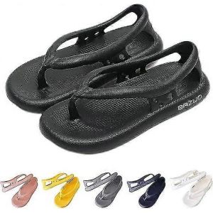 Tongs De Plage D'&eacute;t&eacute; - Sandales Bazuo, Claquettes Bazuo Pour Femmes Et Hommes, Chaussons Bazuo &Eacute;pais En Eva - Neuf