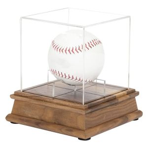 Vitrine De Softball, Support D'affichage En Plastique, Cube Transparent, Baseball, Bo&icirc;te Acrylique Prot&eacute;g&eacute;e - Neuf