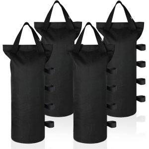 Ulteronixshop-Lot De 4 Sacs De Sable Pour Tonnelle, Sac De Lestage, Poids De Jambes Pour Tente Pop-Up, Poids De Tonnelle, Oxford 800d Tente Poids, Poids Tonnelle Industrielle, Pour Pavillon Jardin Pl - Neuf