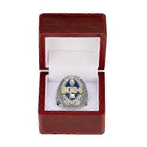 2024 Fantasy Football Championship Ring League Champion Trophy Bague Avec Boîte En Bois Prix Pour Le Gagnant - Neuf