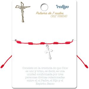 Eryi-Bracelet 7 N?Uds Rouges Avec Croix En Acier Inoxydable - Amulettes De La Chance Et Protection - Bracelet Mauvais ?Il Pour Les Couples Et L'amitié - Bijoux Réglables, Bracelet Femme Et Homme - Neuf