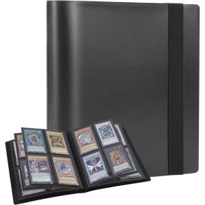 Mdy-Classeur Pour Cartes À Collectionner, Porte Cartes Pour 160 Cartes, 20 Page Album Classeur Pour Cartes, Étanche Jeu De Rangement Collection Pour Yu-Gi-Oh, Mtg, Tcg - Neuf