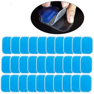 Pack De 60 Ems Gel Pad,Gels Pad Pour Ems Trainer Abdominal Stimulation Musculaire Électrique,Abs Trainer Replacement Gel Sheet Replacement Pad,E - Neuf
