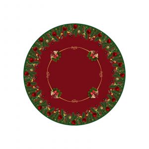 Jupe de sapin de No&euml;l en velours de 60 cm (24 pouces), style vintage, avec paillettes, id&eacute;ale pour d&eacute;corer votre sapin pendant les f&ecirc;tes de fin d'ann&eacute;e. - Neuf