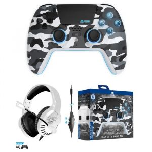 Casque Gamer - SPIRIT OF GAMER - PRO H3 - White Camo - Circum-aural - Jack 3,5 mm - Neuf