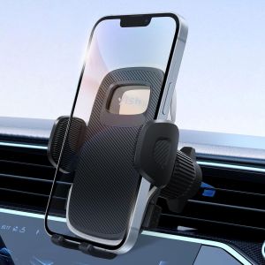KAL-Porte Telephone Voiture 360° Rotation Support Telephone Voiture, [Clip Amélioré] Socles De Téléphone Portable Pour Automobile Avec Iphone, Samsung, Google, Sony Etc. (Black) - Neuf